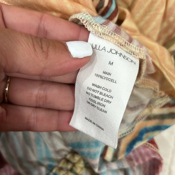 ULLA JOHNSON ALEIDA TOP CRYSTAL OPAL - Picture 4 of 7